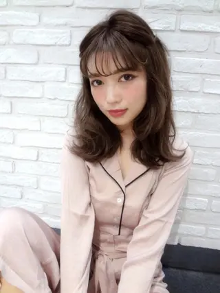 ロング 遠藤 眞実のヘアスタイル