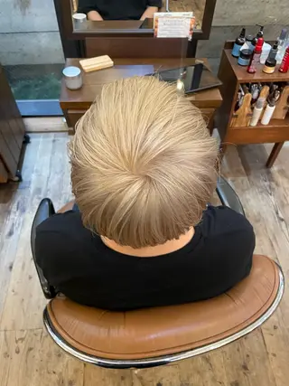 ショート 🍁ニュアンスパーマ .ショート🍁陸来のヘアスタイル