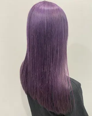 ロング カラー ヘアアレンジ buy your own flowers:kava所属・yoda karenのヘアスタイル