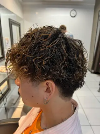 パーマ メンズ パーマ特化美容師 茂木広幸のヘアスタイル