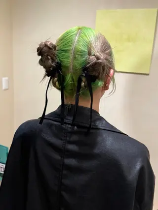 ミディアム ヘアアレンジ 佐川 雪月のヘアスタイル