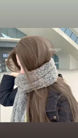 ロング カラー 💖ミルクティー💖 あかり💖のヘアスタイル