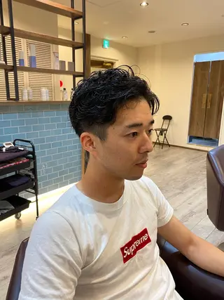 ショート パーマ メンズ 🍑 モモカ🍑のヘアスタイル