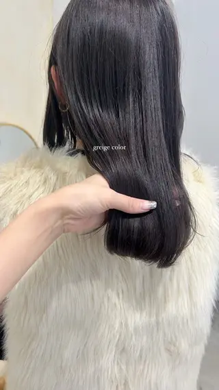 ロング 顔周りレイヤー 🎀マリノのヘアスタイル