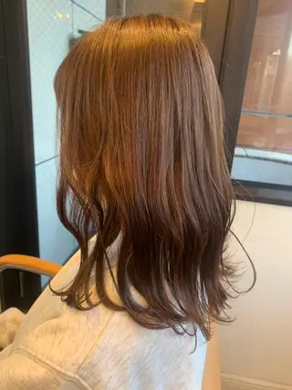 セミロング 小沼采唯👧🏼 海好きオヌちゃんのヘアスタイル