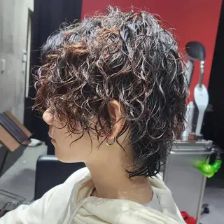 パーマ 高橋嵐 プラスイズムヴェレンのヘアスタイル