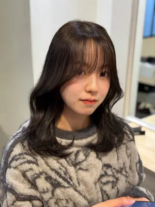 ミディアム 🤍理想の顔周り kouta🤍のヘアスタイル