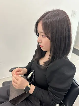 ミディアム カラー ヘアセット/艶カラー 💐nao.のヘアスタイル