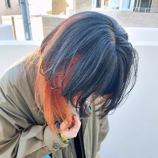 セミロング カラー 樋口 千尋のヘアスタイル