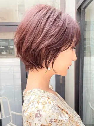 ショート カラー salowin神戸三宮suite所属・工藤 貫多のヘアスタイル