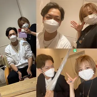 ショート カラー メンズ キッズ ショート、ボブなら お任せ❤️石川由美のヘアスタイル