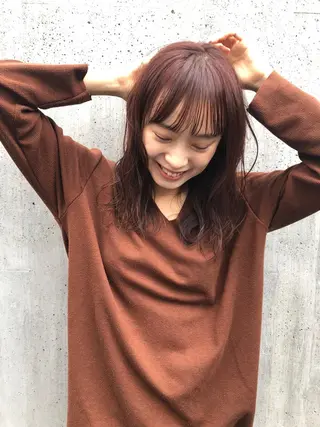 ミディアム ボブ/レイヤー/ ショートcovo代表のヘアスタイル