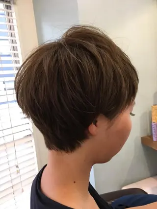 ショート 平 一裕のヘアスタイル