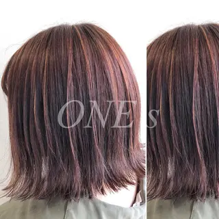 ショート カラー メンズカット/波巻き TAKUMAのヘアスタイル