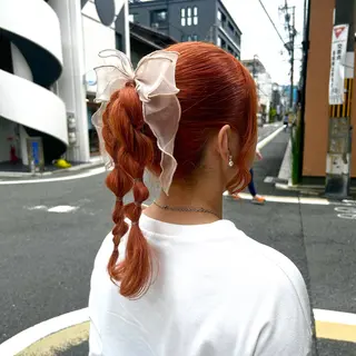 セミロング カラー 京都/カラー/松野 翔のヘアスタイル