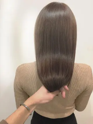 セミロング カラー 顔まわり職人🇰🇷 韓国ヘア/KAITOのヘアスタイル