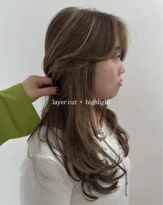 ロング rina/無料レイ ヤーカット/上野🌱のヘアスタイル