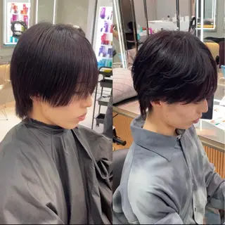 メンズ Lond Mirror所属・けいし　メンズカット ボブカットのヘアスタイル
