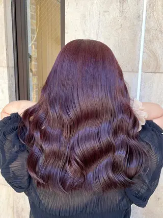 ミディアム カラー ミヤザキ タクトのヘアスタイル