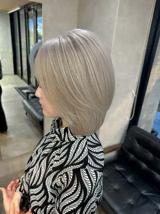 ショート カラー RIENS♡xrea 山本優舞のヘアスタイル