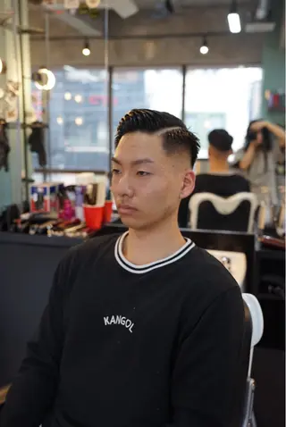 ショート TIGHT SWAG BARBERWORKS三軒茶屋所属・TIGHTSWAG ジュネのヘアスタイル