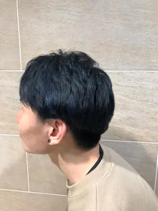 ショート カラー メンズ 宮原 佳苗のヘアスタイル