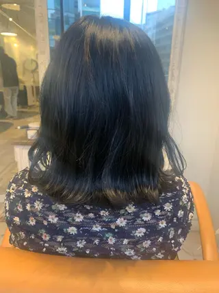 カラー 小沼采唯👧🏼 海好きオヌちゃんのヘアスタイル