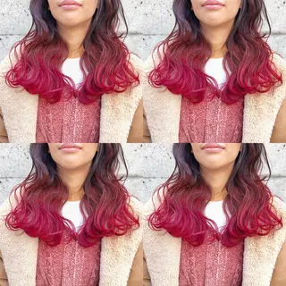 ロング カラー メンズカット/波巻き TAKUMAのヘアスタイル