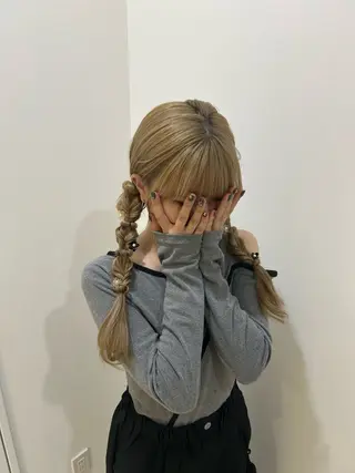 ロング ヘアアレンジ NOAHL大宮所属・🌷HARU 暖色/ヘアセット🫧のヘアスタイル