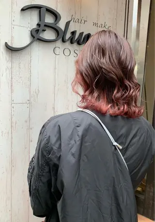 ミディアム はしもと ゆうりのヘアスタイル