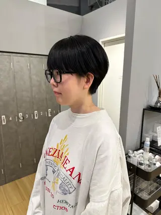 ショート Defi  梅田所属・Defi梅田 岡 宗杜のヘアスタイル