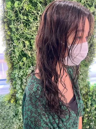 ロング 松澤 勇輝のヘアスタイル