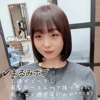 ショート カラー 韓国レイヤー/髪質 改善/縮毛🤍吉田のヘアスタイル