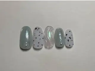 ネイル ♡プルメリア アシュリー　jrのネイルデザイン