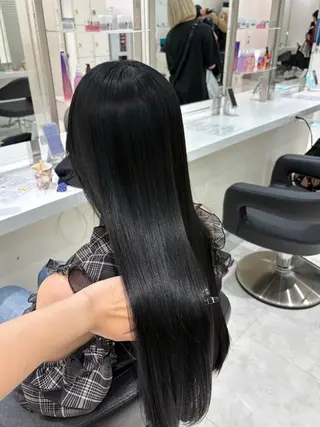 ロング カラー 🤍ྀི透ける寒色 Cocoa🤍ྀིのヘアスタイル