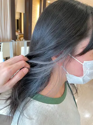 セミロング 武田 清久のヘアスタイル