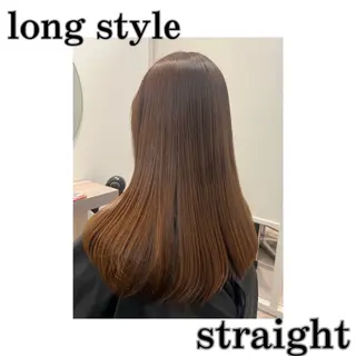 ロング 🌱ボブ／艶髪／ 縮毛矯正🌱茉奈のヘアスタイル