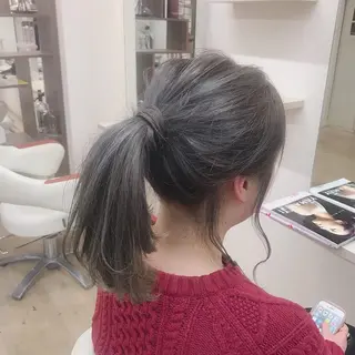 ミディアム カラー beauty: beast 大名店のヘアスタイル