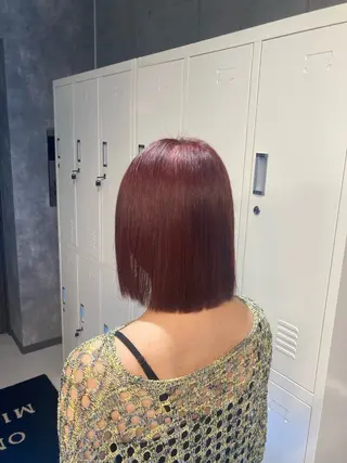 ハイトーン/レイヤー 🌟ボブMinoriのヘアスタイル