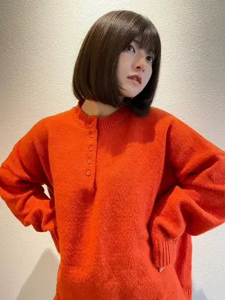 ショート くどうももか 浦和　ショート　ボブのヘアスタイル