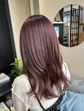 セミロング RUE5所属・🫧ストレート/ ボブ　真鍋 衿奈🫧のヘアスタイル