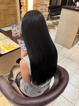 ロング ⭐️透明感カラー/ パーマ⭐️宮野翔のヘアスタイル