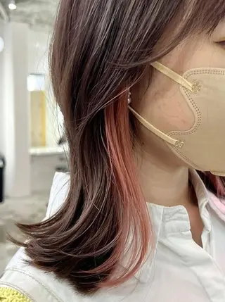 ミディアム 💕モテを引き出す 🧡NANAKO🧡のヘアスタイル