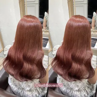 ロング カラー 菅村 緋莉🎀ガーリーヘアのヘアスタイル