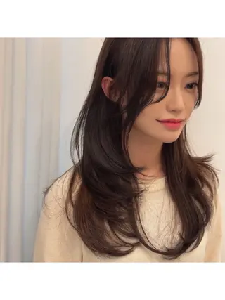 ロング 髪質改善×韓国ヘア HIROのヘアスタイル