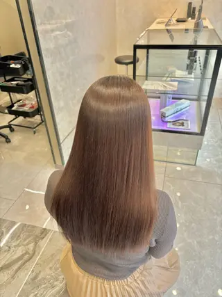 ロング ハルキミナトジャパン所属・藤田優介 [大宮/縮毛矯正]のヘアスタイル