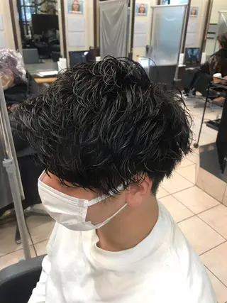 パーマ メンズ 透明感韓国ヘア♡ みつきのヘアスタイル