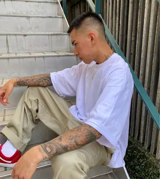 メンズ 断髪刈舞所属・大月 優汰のヘアスタイル