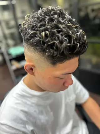 ショート メンズ 林 蓮斗のヘアスタイル