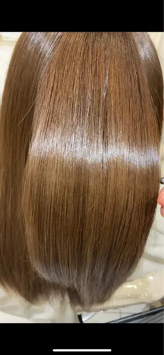 ロング 藤井 真奈美のヘアスタイル